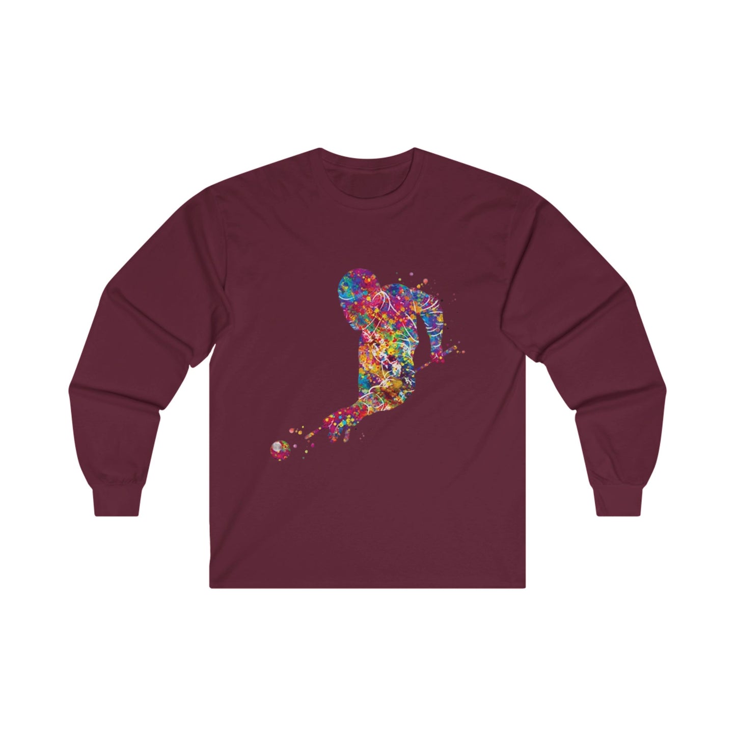 Long Sleeve Tee - Pool Player Colors