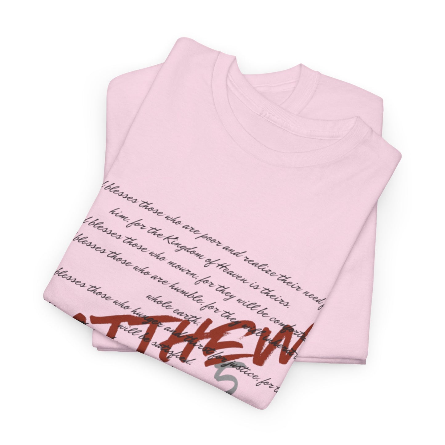 Faith Collection - Matthew 5 - Woman's Tee