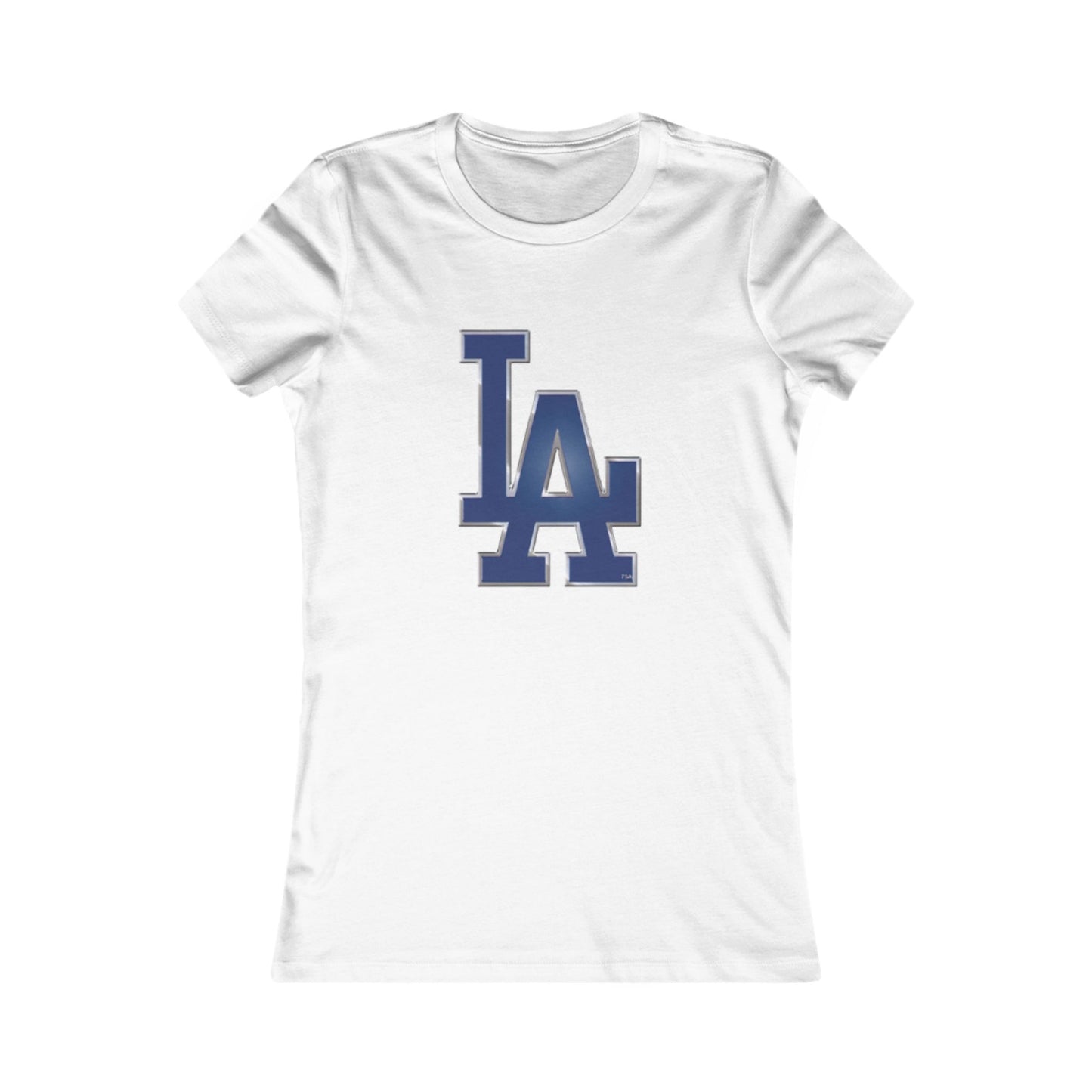 Los Angeles Dodgers Womens T-Shirt - White, Black, Grey, Blue, Pink