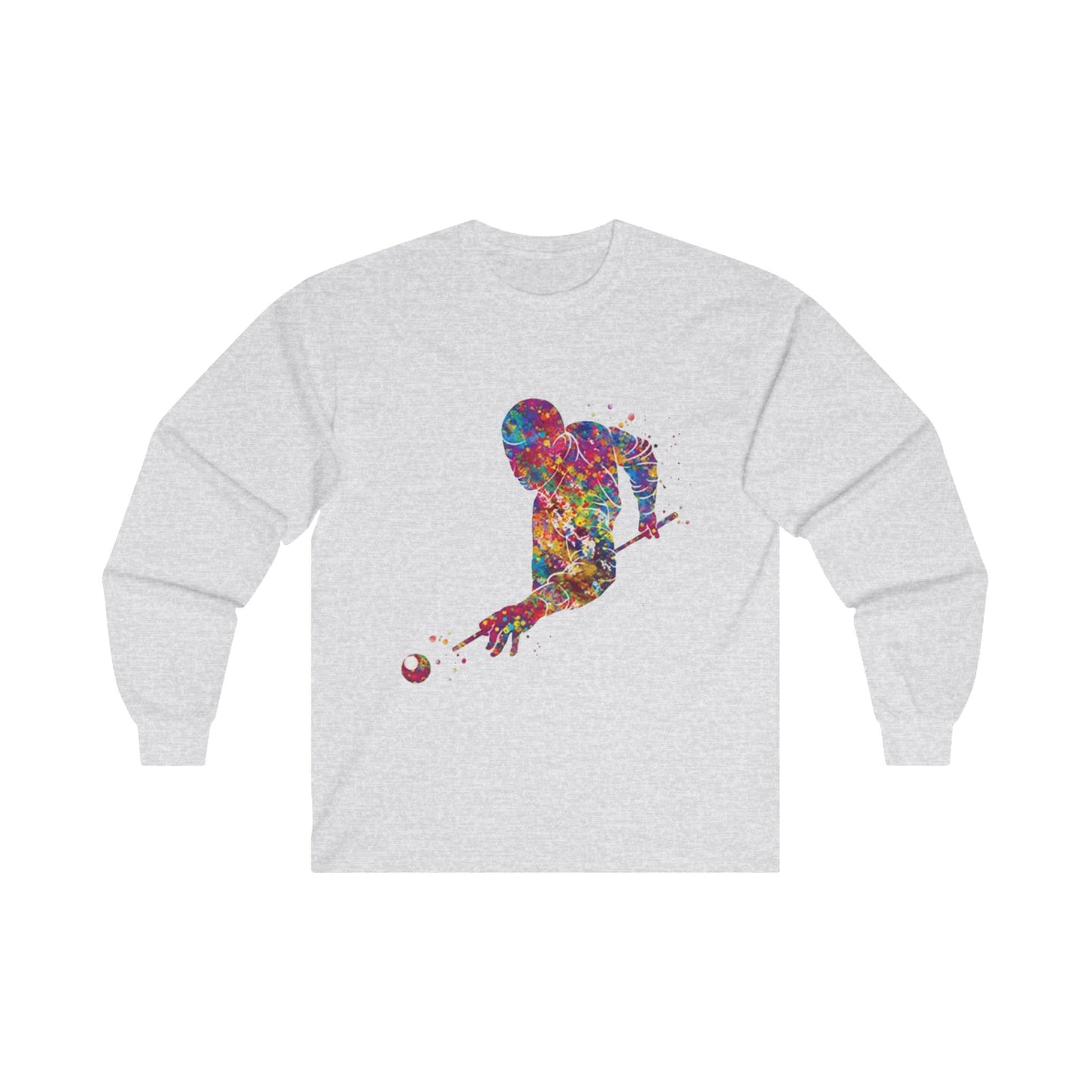 Long Sleeve Tee - Pool Player Colors