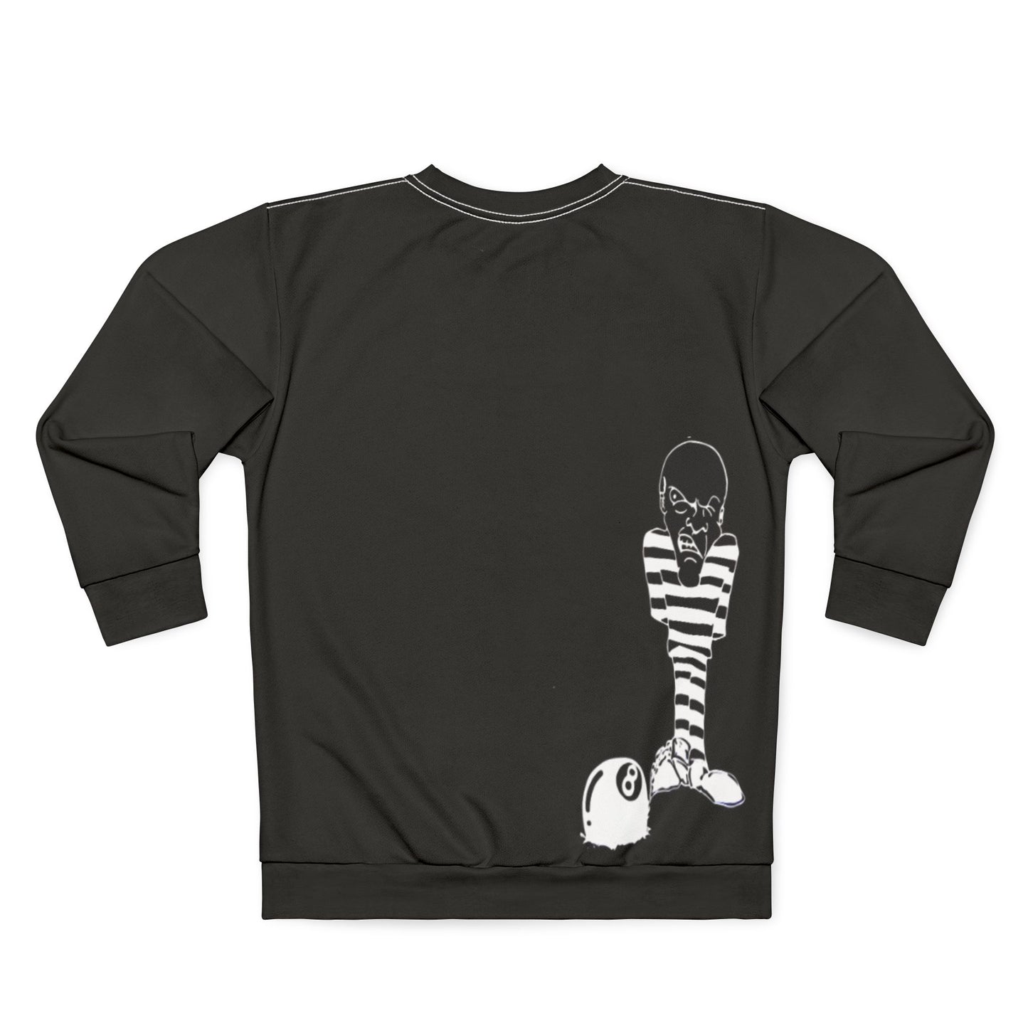 Long Sleeve - Retro Graffitti Eightball