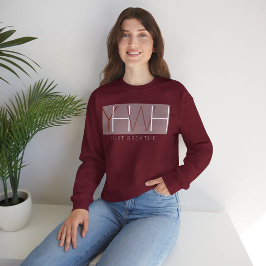 Faith Collection - YWHW Just Breathe Sweatshirt