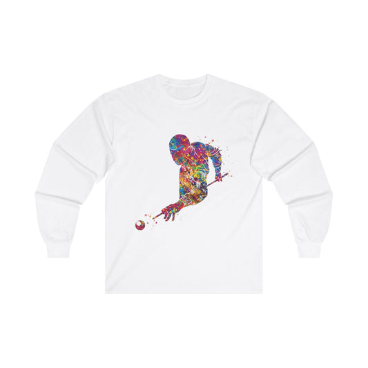 Long Sleeve Tee - Pool Player Colors