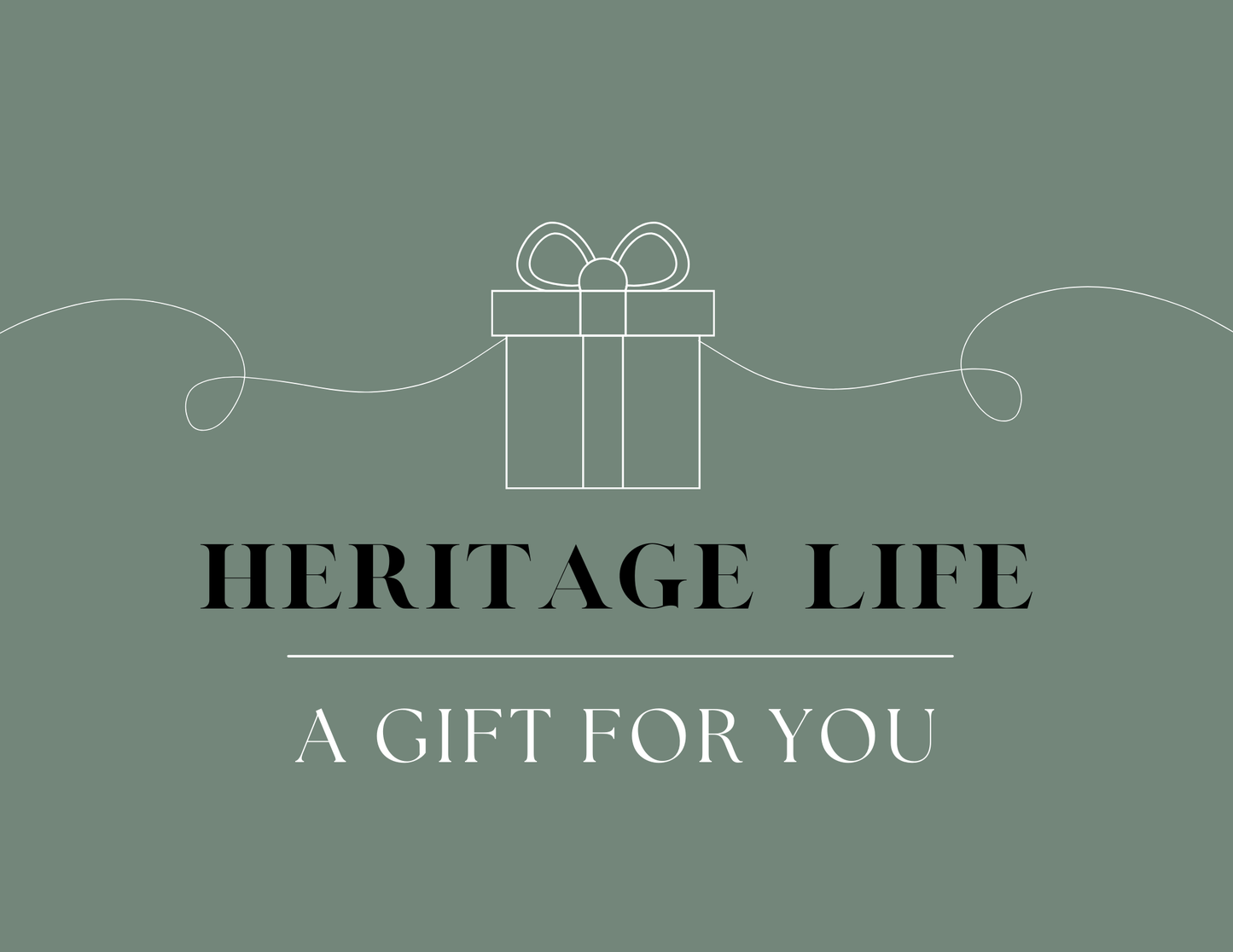 Heritage Life Gift Cards