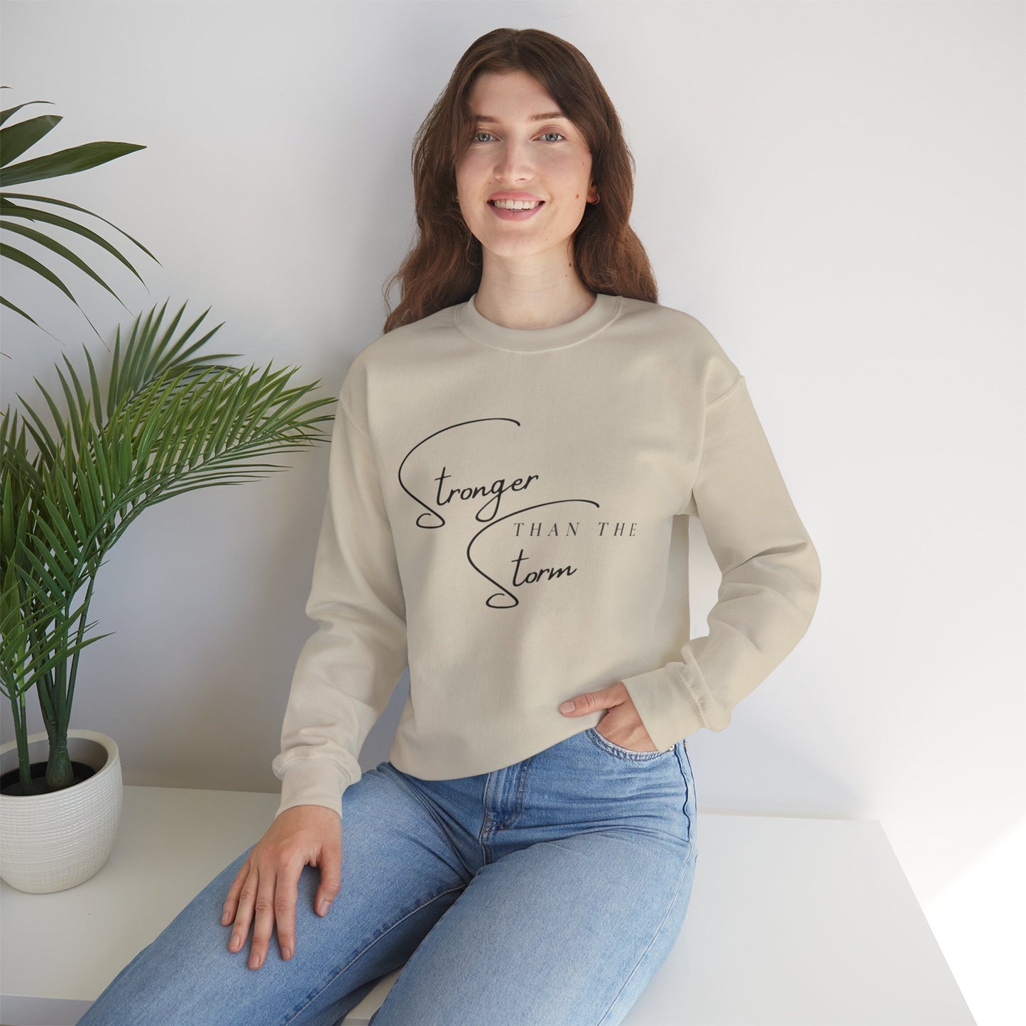 Faith Collection - Stronger than the Storm Sweatshirt