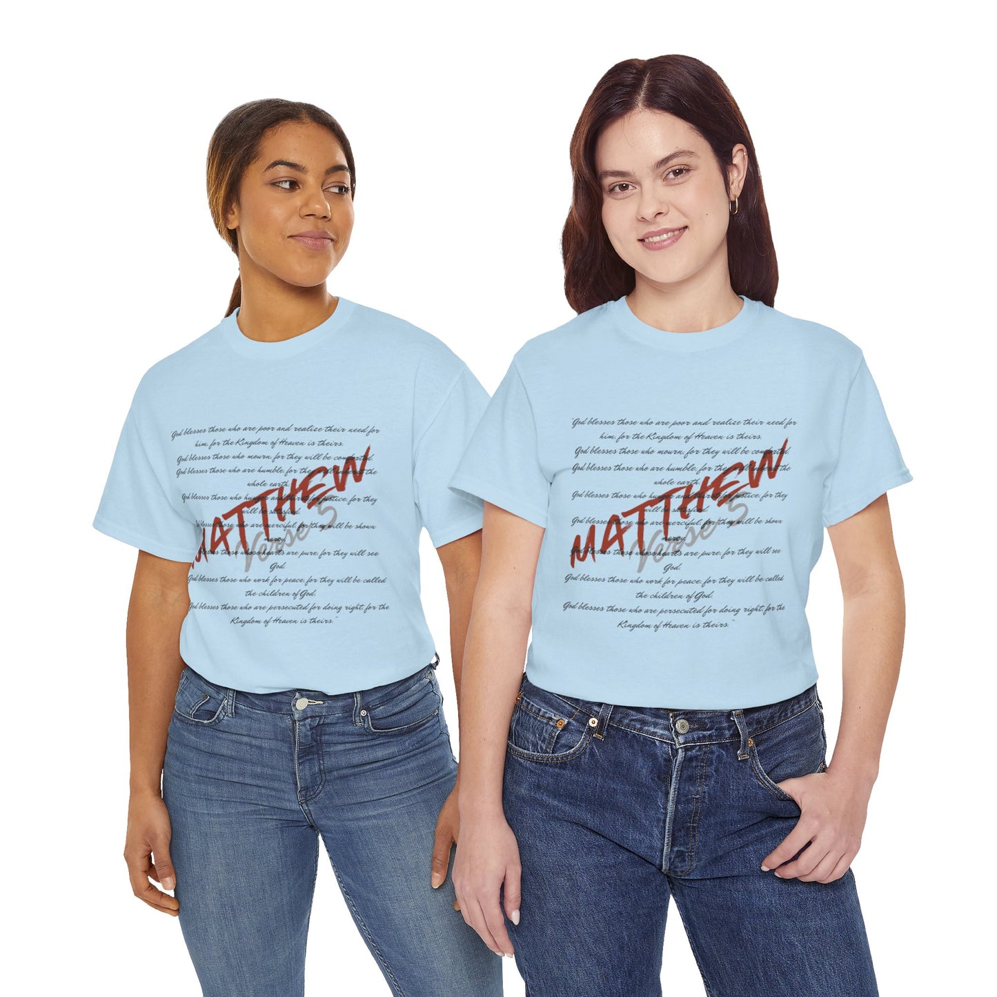 Faith Collection - Matthew 5 - Woman's Tee