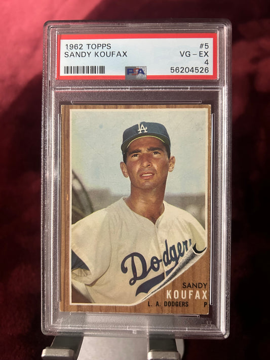 Sandy Koufax 1962 Topps