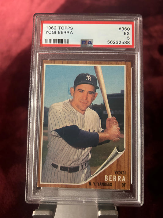 YOGI BERRA 1962 TOPPS