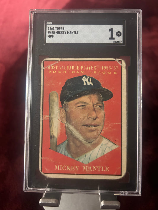 Mickey Mantle 1961 Topps