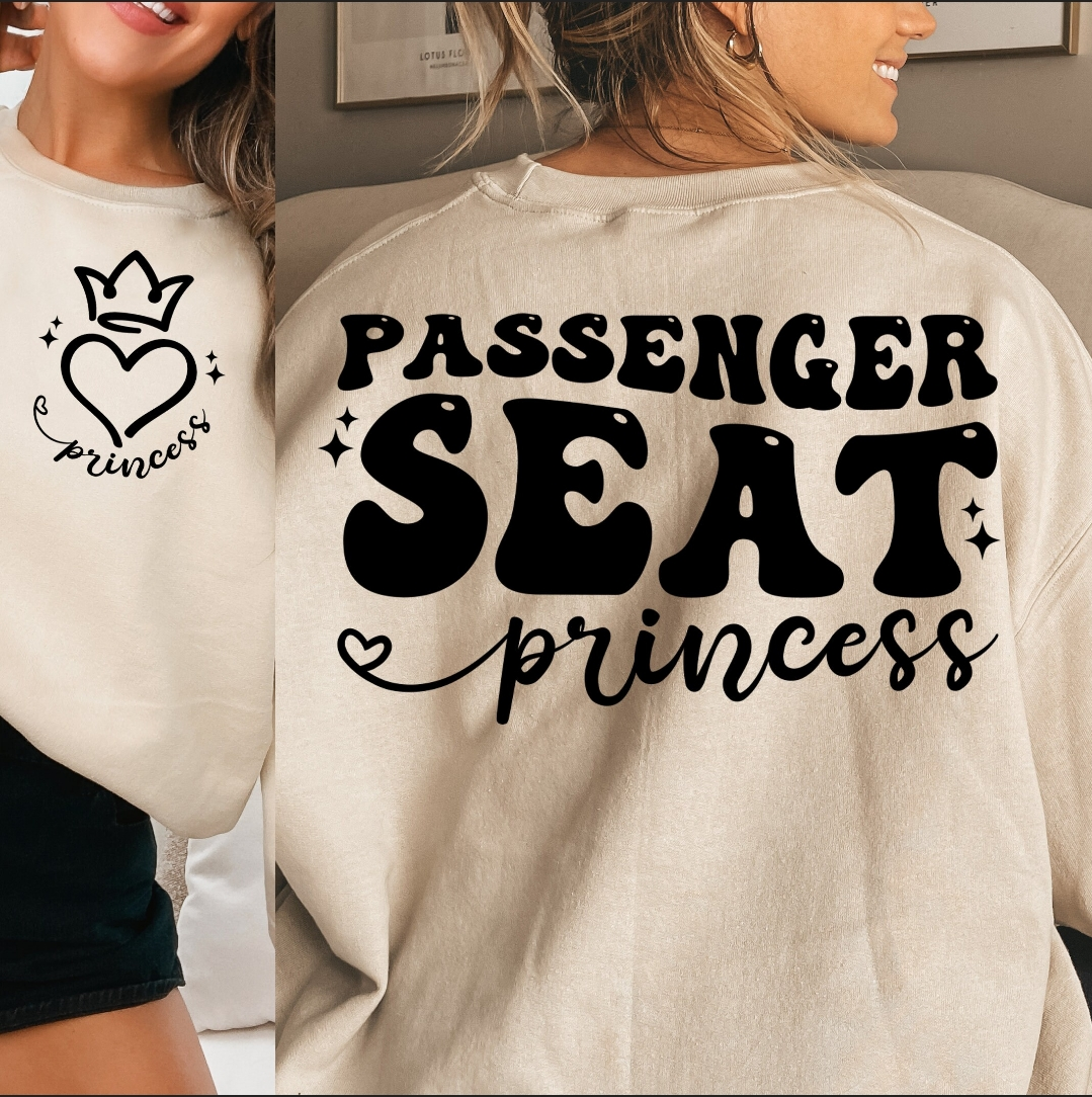 Passenger Princess #2  Sweatshirt by My Carolina Moon