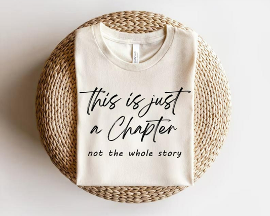 Just a Chapter Graphic Tee by My Carolina Moon