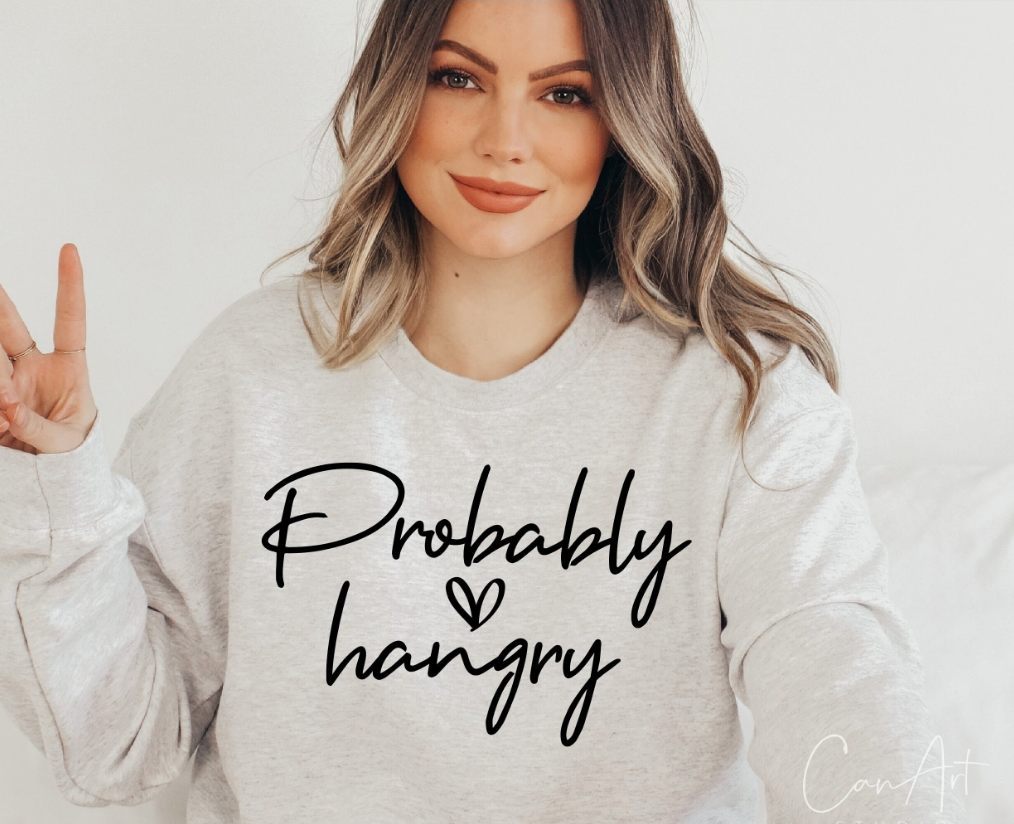 Probably Hangry Crewneck by My Carolina Moon