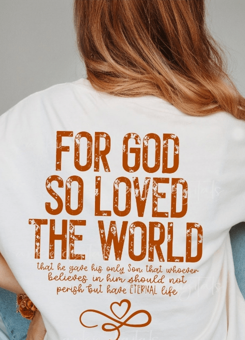 John 3:16 Graphic Tee by My Carolina Moon