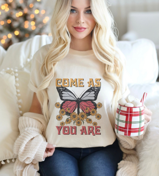 Come As You Are Graphic Tee by My Carolina Moon